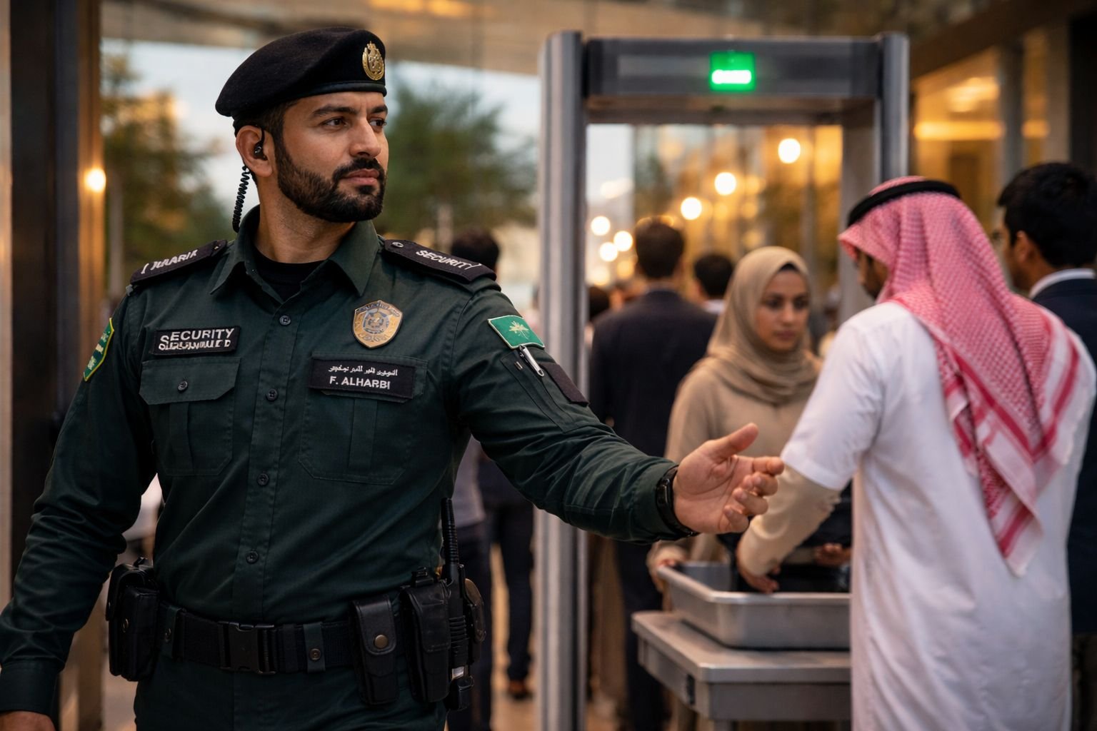 خدمات حراس الأمن غير المسلحين