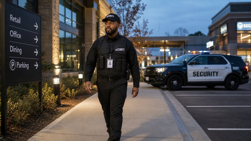 visible approachable security presence